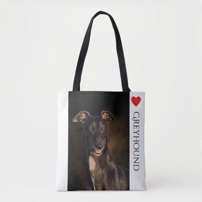 Greyhound Lovers Tote Bag (Front)