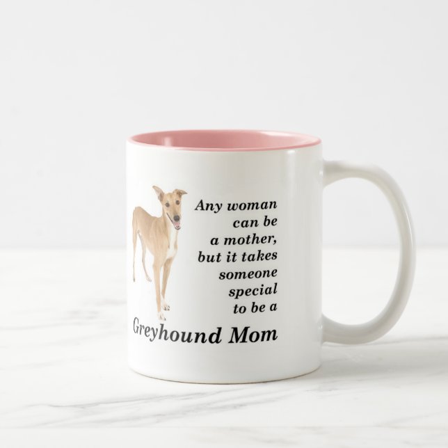 Greyhound Mom Mug (Right)