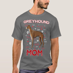 Greyhound Mom T-Shirt