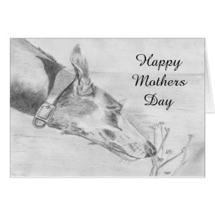 Greyhound Mothers Day card (a448)