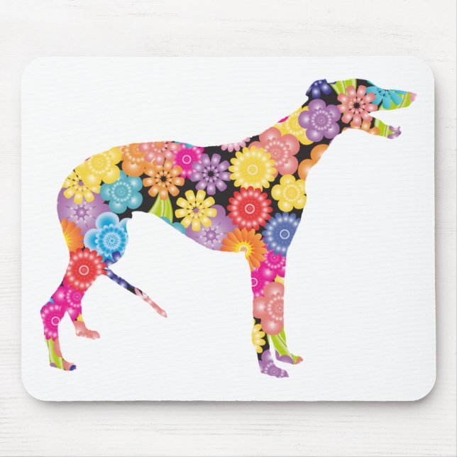 Greyhound Mouse Pad (Front)