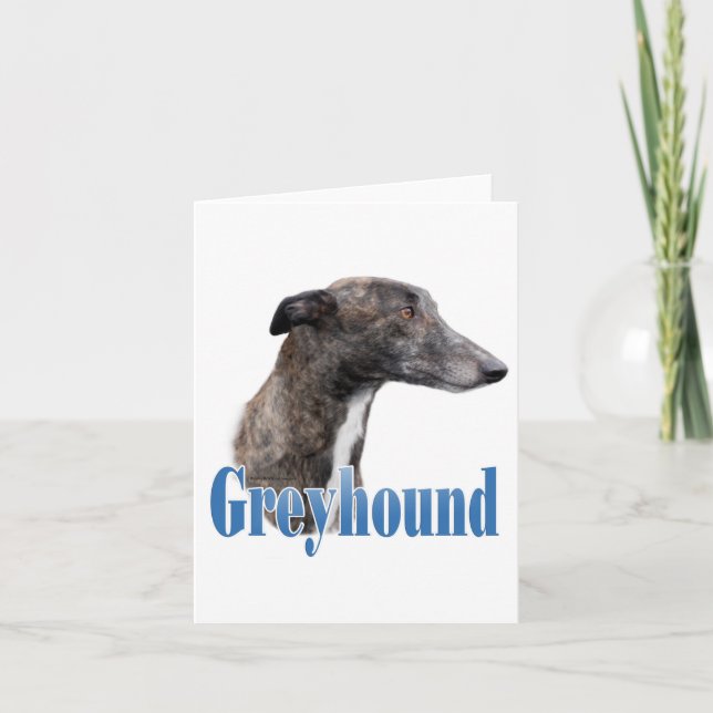 Greyhound Name Notecard (Front)
