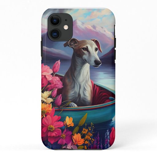 Greyhound on a Paddle: A Scenic Adventure iPhone 11 Case