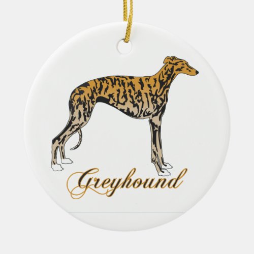 Greyhound Ornament