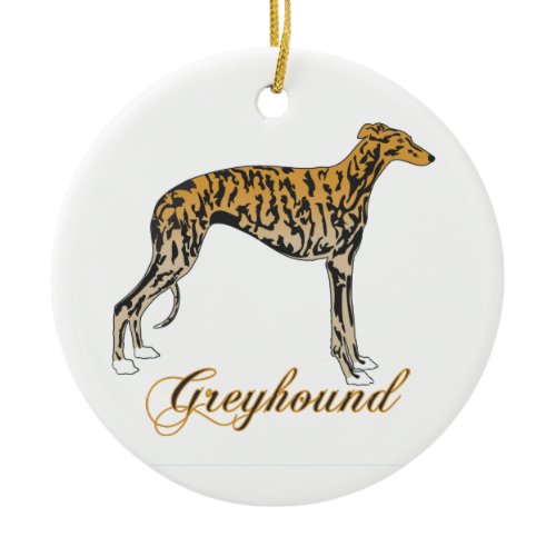 Greyhound Ornament
