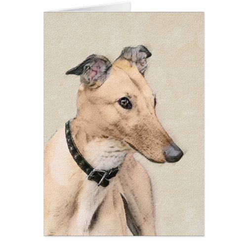 Greyhound Painting _ Cute Original Dog Art