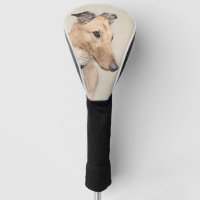 Greyhound Painting - Cute Original Dog Art