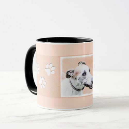 Greyhound Painting _ Cute Original Dog Art Mug