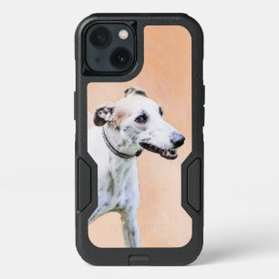 Greyhound Painting - Cute Original Dog Art iPhone 13 Case