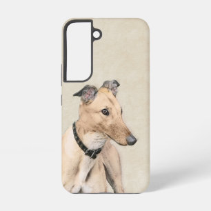 Greyhound Painting - Cute Original Dog Art Samsung Galaxy S22 Case