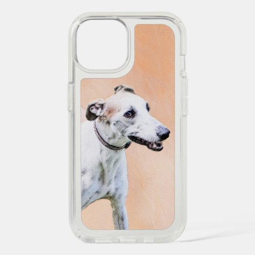 Greyhound Painting _ Cute Original Dog Art iPhone 15 Case