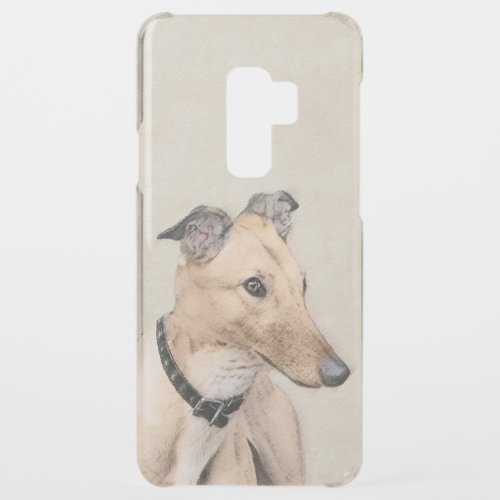 Greyhound Painting _ Cute Original Dog Art Uncommon Samsung Galaxy S9 Plus Case