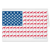 Greyhound Patriotic Flag (Front Horizontal)