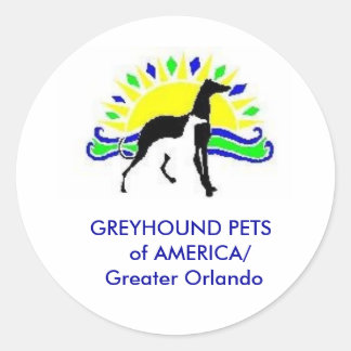 GREYHOUND PETS of AMERICA sticker