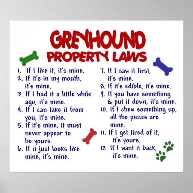 GREYHOUND PL2 POSTER (Front)