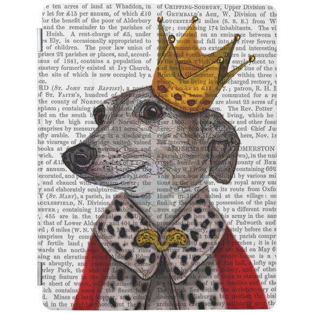 Greyhound Queen iPad Air Cover (Front)