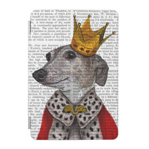 Greyhound Queen iPad Mini Cover