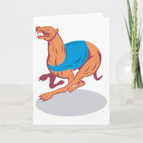 Greyhound Racing Greeting Cards