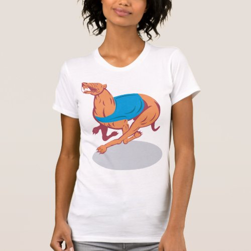 Greyhound Racing Womens T_Shirt