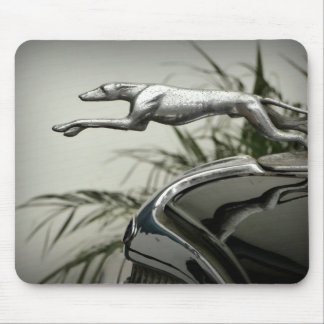 Greyhound Radiator Cap Mouse Pad