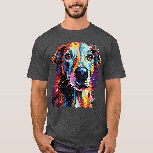 Greyhound Rainbow T_Shirt