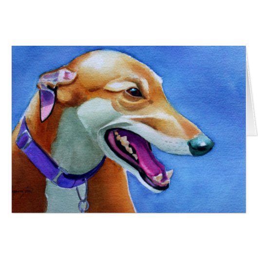 Greyhound Rescue Cards (Front Horizontal)