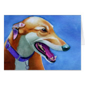 Greyhound Rescue Dog (Front Horizontal)