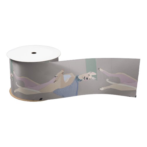 Greyhound  Ribbon 30  Matching Gift Wrap Sep