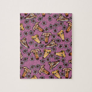 Greyhound Snoots Jigsaw Puzzle