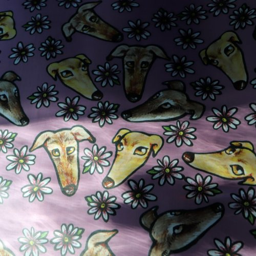 Greyhound Snoots Wrapping Paper Sheets