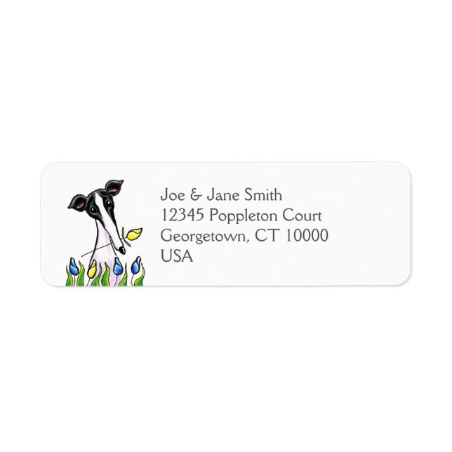 Greyhound Sweetheart White Label (Front)