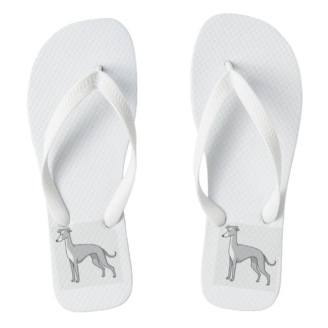 greyhound thongs flip flops (Footbed)