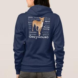 Greyhound Traits Hoodie