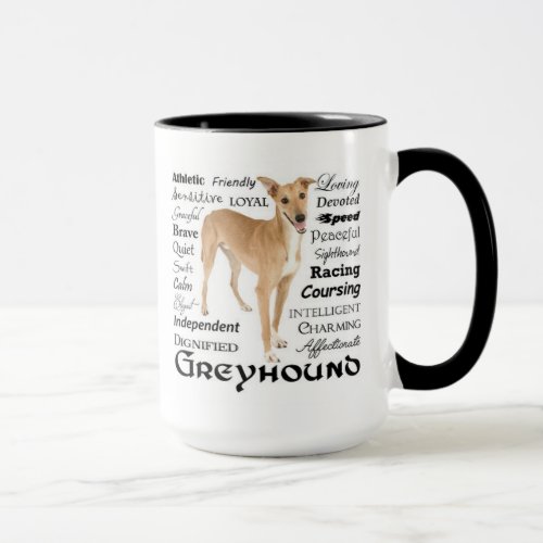 Greyhound Traits Mug