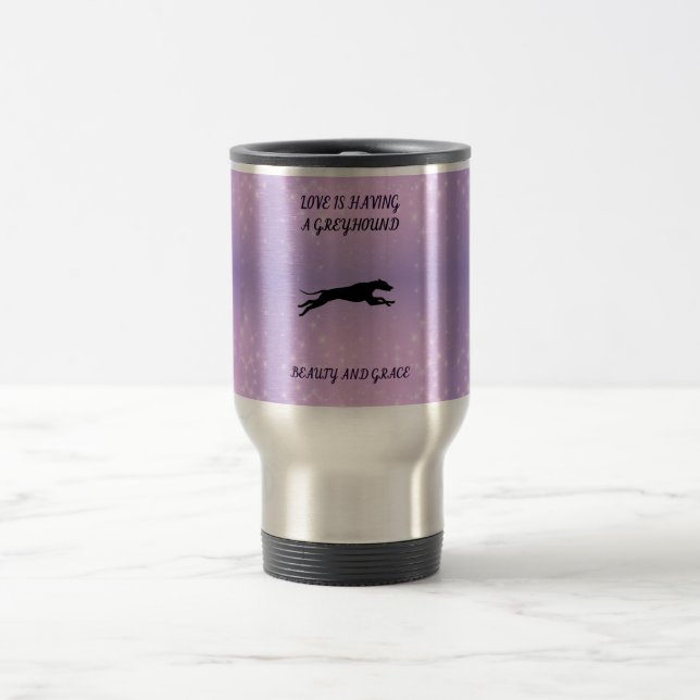 GREYHOUND travel/commuter mug. Travel Mug (Center)