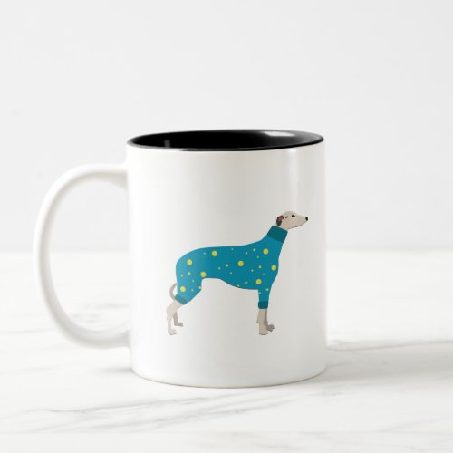 Greyhound Two_Tone Coffee Mug