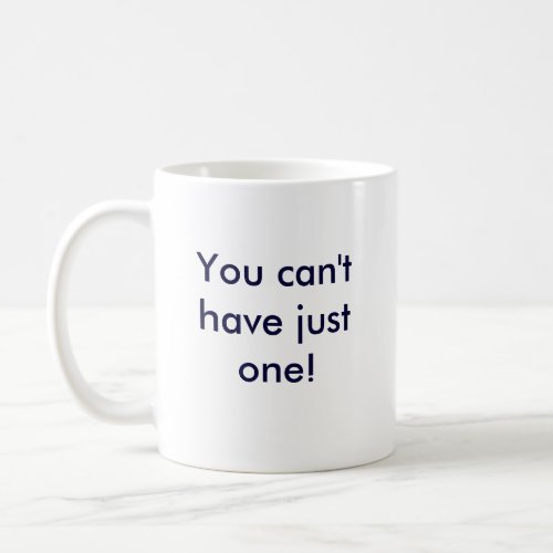 Greyhounds are like potatoe chips coffee mug