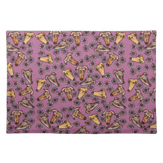 Greyhounds  cloth placemat