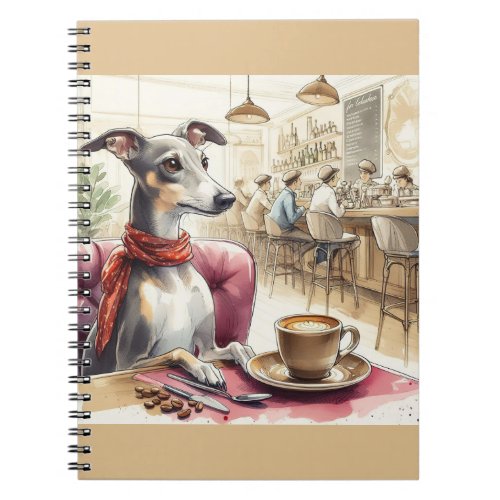 Greyhounds Coffee Time notebook