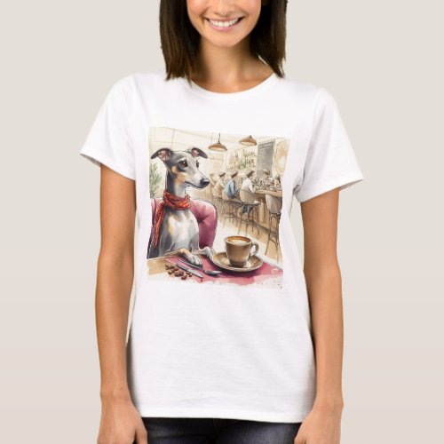 Greyhounds Coffee Time t_shirt