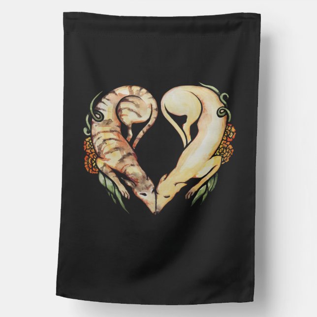 Greyhounds Heart House Flag (Front)