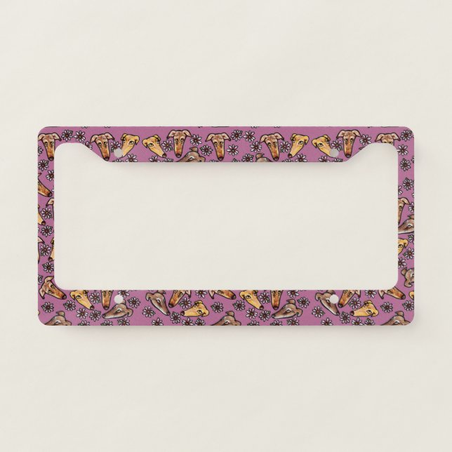 Greyhounds  license plate frame (Front)