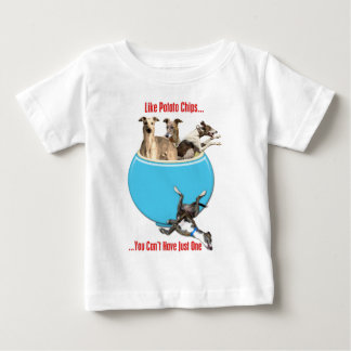Greyhounds Like Potato Chips Baby T-Shirt