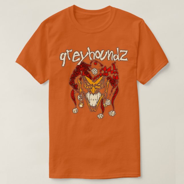 Greyhoundz 7 Corners of Your Game  T-Shirt (Design Front)
