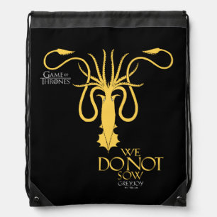Greyjoy Sigil - We Do Not Sow Drawstring Bag