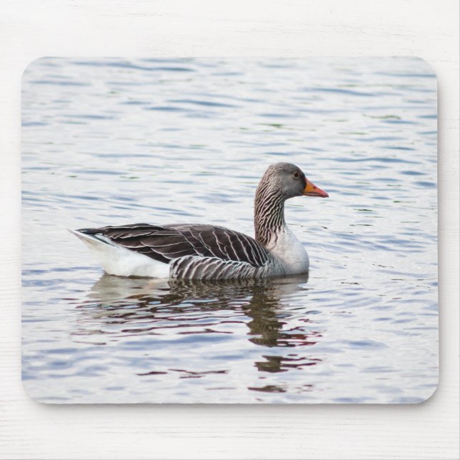 Greylag Goose Mouse Pad (Front)