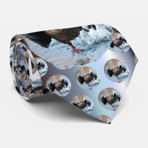 Greylag Goose on the Chase Neck Tie