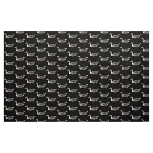 Greylag Swan Goose Cross Fabric