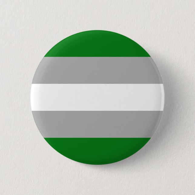 Greyromantic Pride Flag Button (Front)