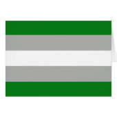 Greyromantic Pride Flag Cards (Front Horizontal)